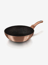 Berlingerhaus Wok serpenyő márvány felülettel BERLINGERHAUS Rosegold Metallic Line (28 cm)