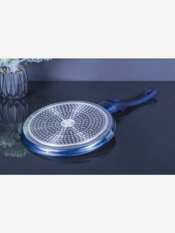 Berlingerhaus 25 cm-es márvány felületű palacsintaserpenyő BERLINGERHAUS Metallic Line Aquamarine Edition