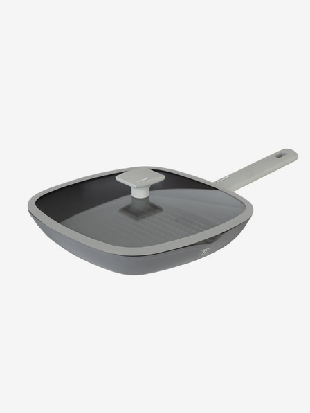 Berlingerhaus Grillserpenyő fedővel, titán tapadásmentes bevonattal 28 cm Aspen Collection BERLINGERHAUS