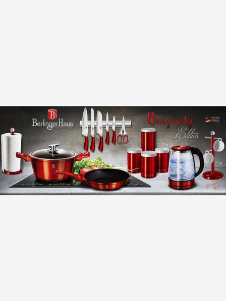 Berlingerhaus Rozsdamentes acél termoszos palack 0,5 l BERLINGERHAUS Burgundy Metallic Line