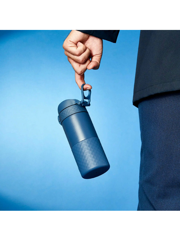 ION8 Ion8 Hot Shot Rozsdamentes utazó termobögre Ash Navy 360 ml