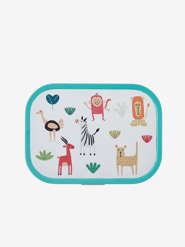 Mepal Türkiz-fehér Mepal Campus Animal Friends Kids Snack Box (gyerek uzsonnás doboz)