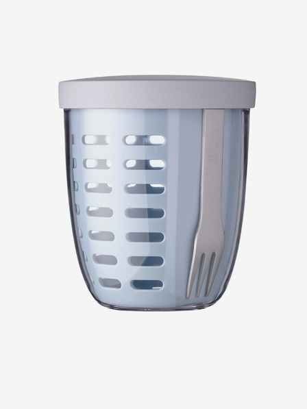Mepal Világoskék uzsonna doboz szűrővel Mepal Ellipse (600 ml)