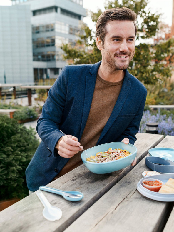 Mepal Világoskék Mepal Ellipse ételtartó doboz (1425 ml)