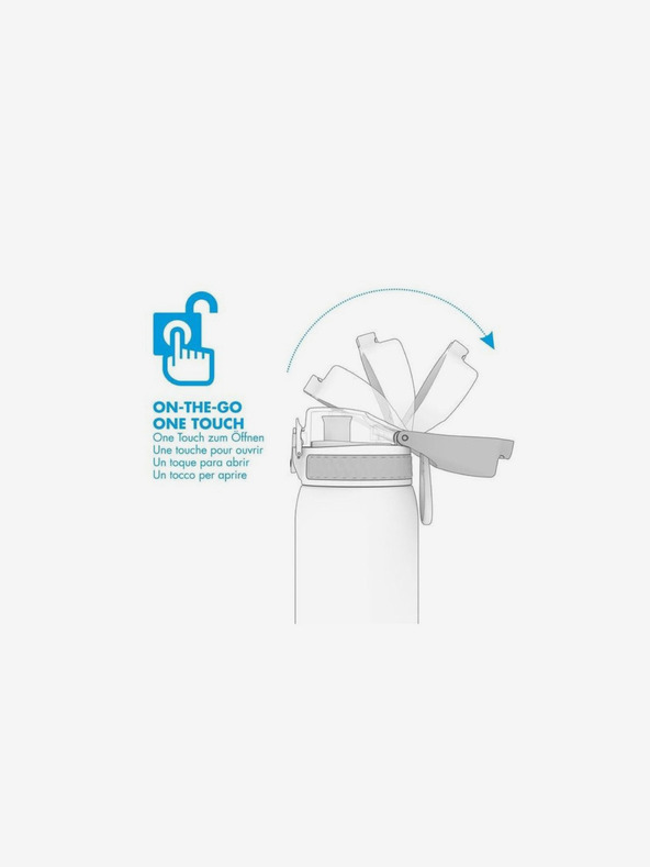 ION8 Kék rozsdamentes termosz palack 500 ml Ion8 Leak Proof