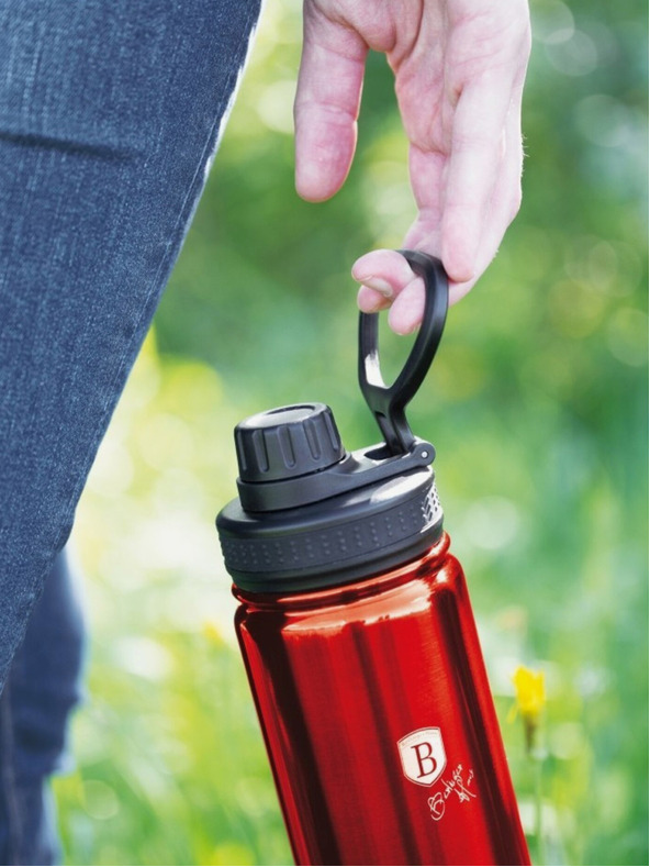 Berlingerhaus Sport palack rozsdamentes acélból 0,72 l BERLINGERHAUS Burgundy Metallic Line