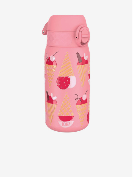 ION8 Rózsaszín mintás rozsdamentes palack Ion8 Leak Proof Ice Creams (400 ml)