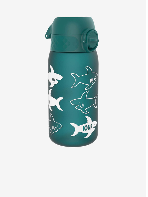 ION8 Sötétzöld mintás Ion8 Leak Proof palack Shark (350 ml)