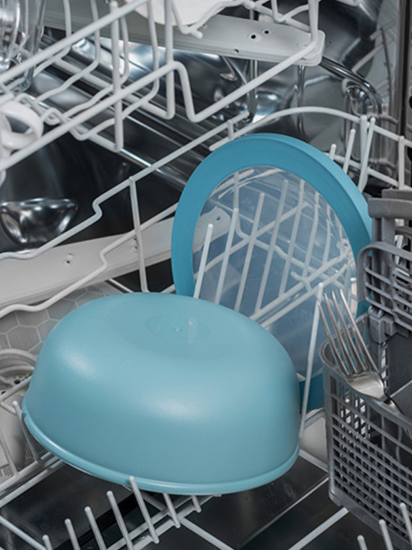 Mepal Mepal Cirqula 3 darabos tálkészlet világoskék színben (500+1000+2000 ml)