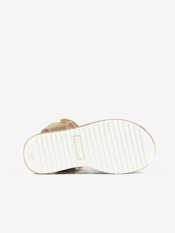 Richter Lány szandál arany és rózsaszín Richter