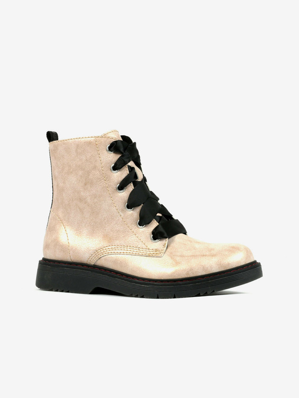 Richter Bézs színű lány bokacsizma Richter