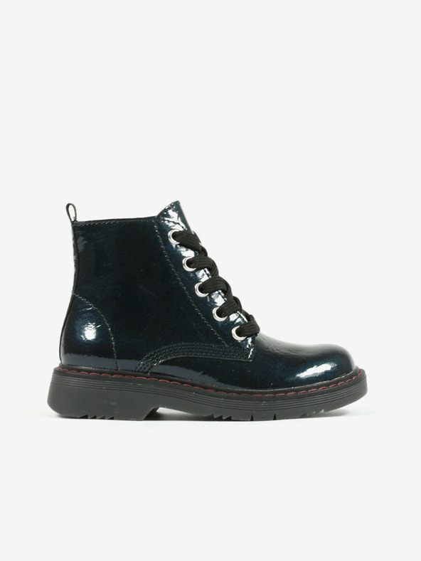 Richter Sötétkék lány csillámos bokacsizma Richter