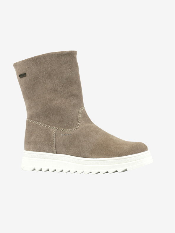 Richter Barna színű, szarvasbőrből készült, szigetelt hócsizma Richter lányoknak