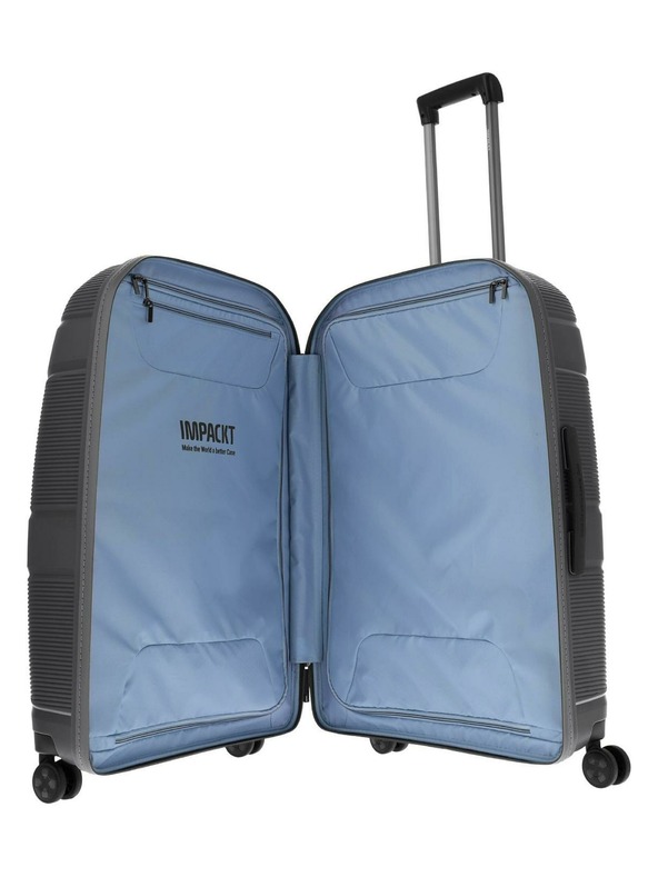 IMPACKT Utazóbőrönd IMPACKT IP1 L Vas szürke