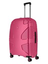 IMPACKT Utazóbőrönd IMPACKT IP1 L Flóra rózsaszín