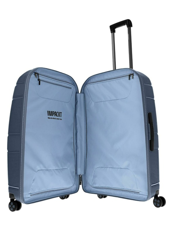 IMPACKT Utazóbőrönd IMPACKT IP1 L Gleccser kék