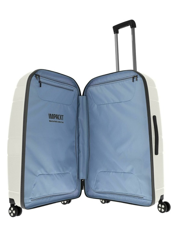 IMPACKT Utazóbőrönd IMPACKT IP1 L Jeges fehér
