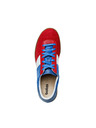 BOTAS *** Férfi bőr tornacipő / edzőcipő kék-fehér-piros Botas Spider Tricolor