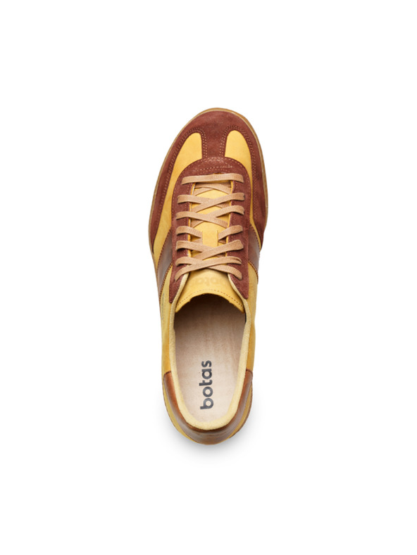 BOTAS *** Férfi bőr tornacipő / edzőcipő Botas Iconic Caramel