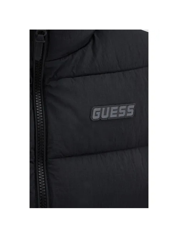 Guess Jeans Férfi fekete steppelt mellény Rohan Guess jeans