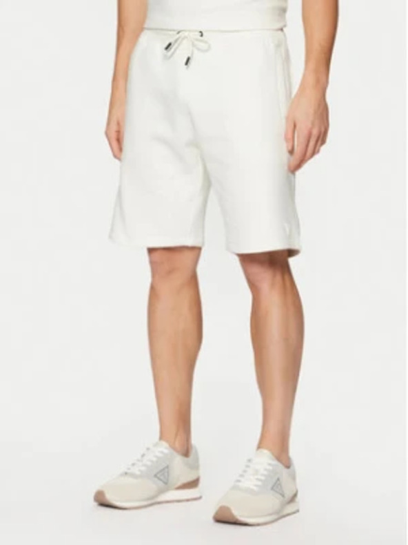 Guess Jeans Férfi fehér Aldwin rövidnadrág Guess jeans