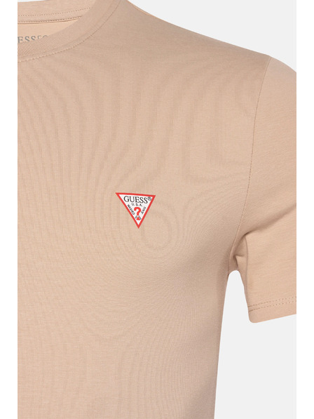 Guess Jeans Férfi ecru slim fit póló G1DR Guess jeans