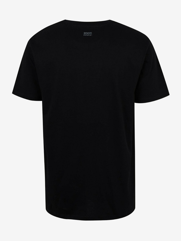 DOBRO Fekete férfi póló No need for words a DOBRO. for Ukraine kollekcióból