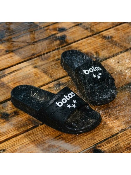 BOTAS *** Botas Flopy fekete női gumi papucs