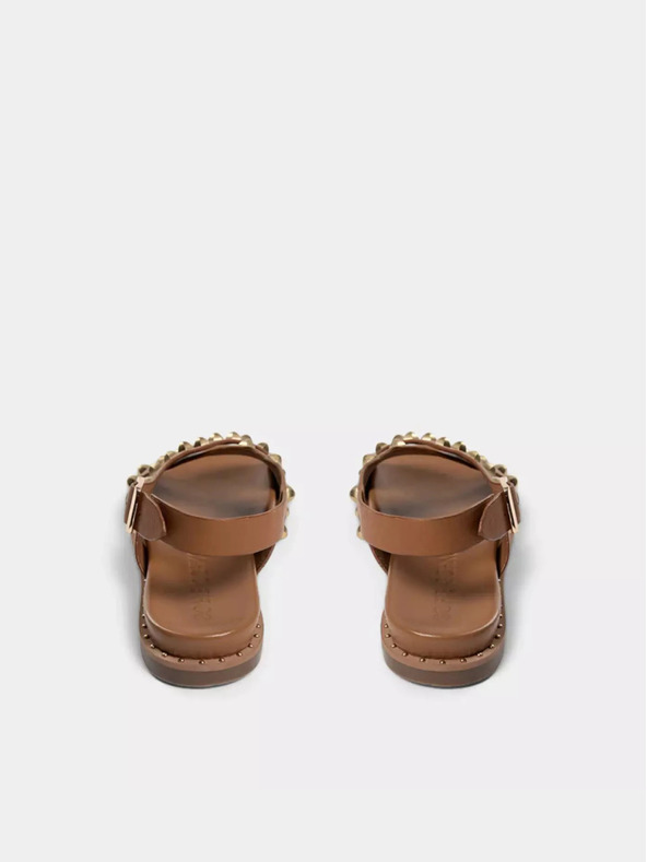 Sofie Schnoor Barna női bőrszandál Sofie Schnoor