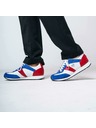 BOTAS *** Botas Authentic Tricolor női bőr tornacipő / edzőcipő fehér-kék-piros