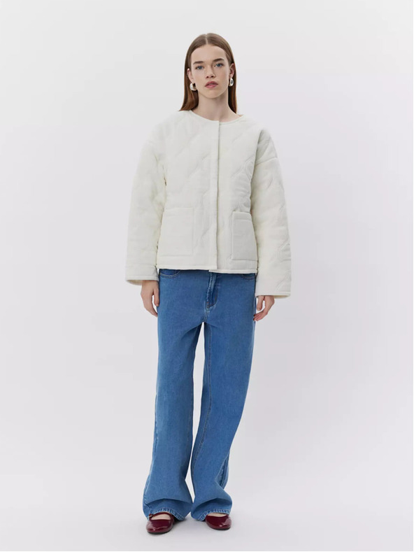 Sofie Schnoor Krémszínű női kabát Sofie Schnoor