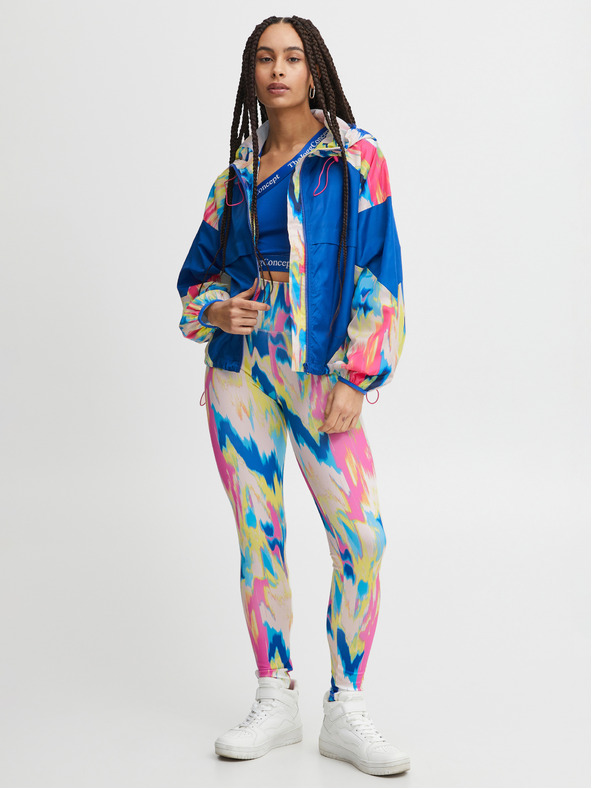 The Jogg Concept Kék női mintás kabát The Jogg Concept