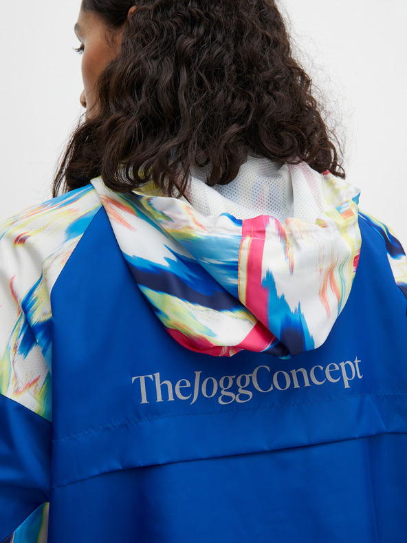 The Jogg Concept Kék női mintás kabát The Jogg Concept