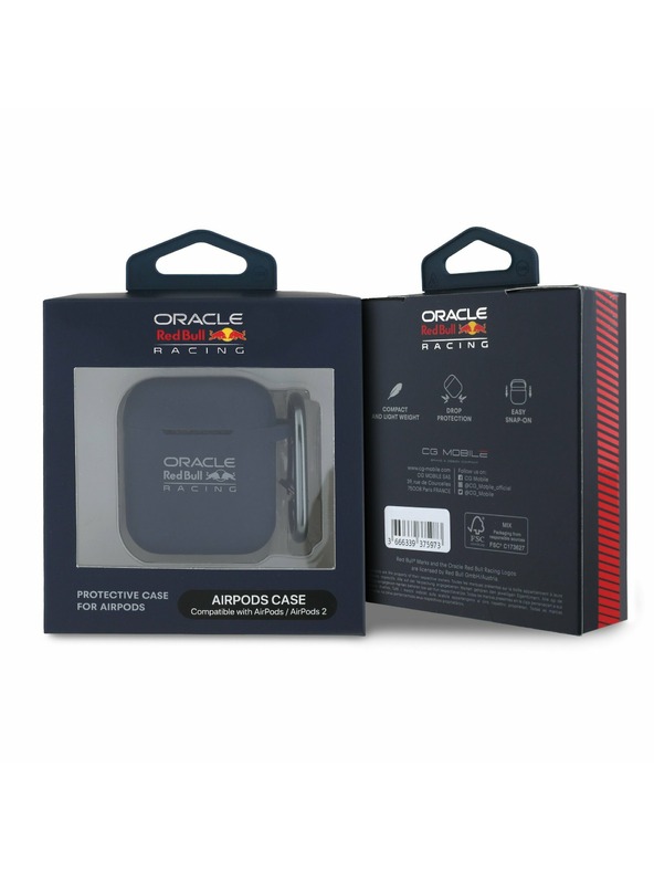 Oracle Red Bull Racing Red Bull szilikon tok az AirPods 1/2-hoz Navy Navy