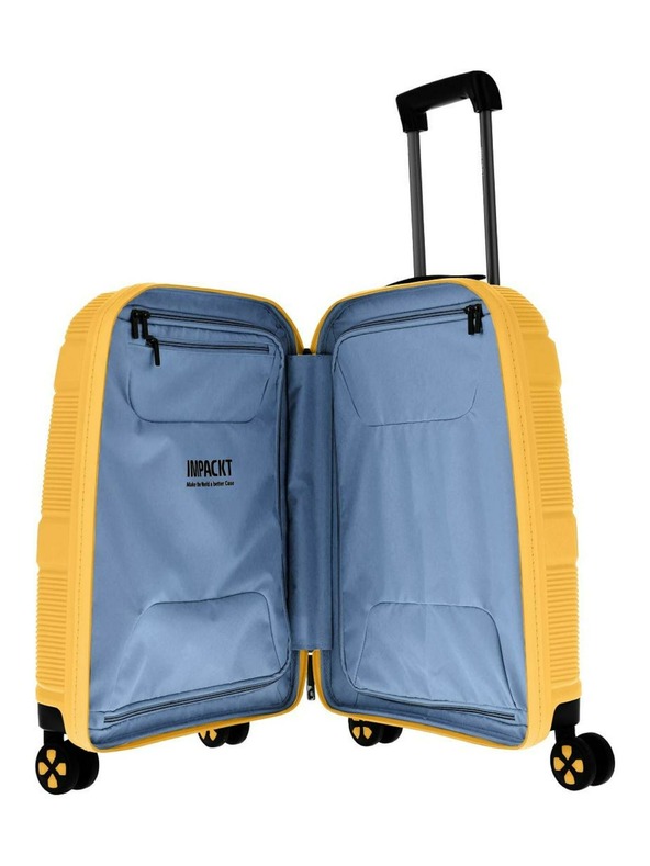 IMPACKT IMPACKT IP1 S utazóbőrönd Naplemente sárga