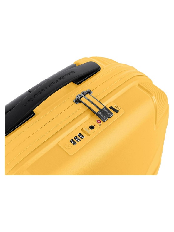 IMPACKT IMPACKT IP1 S utazóbőrönd Naplemente sárga