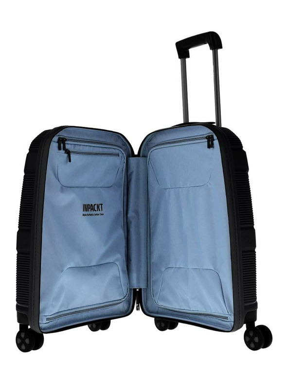 IMPACKT IMPACKT IP1 S utazóbőrönd Láva fekete