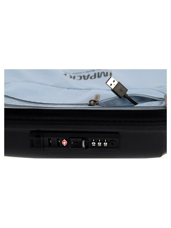 IMPACKT IMPACKT IP1 S utazóbőrönd Láva fekete