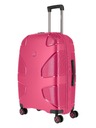 IMPACKT IMPACKT IP1 M utazóbőrönd Flóra rózsaszín