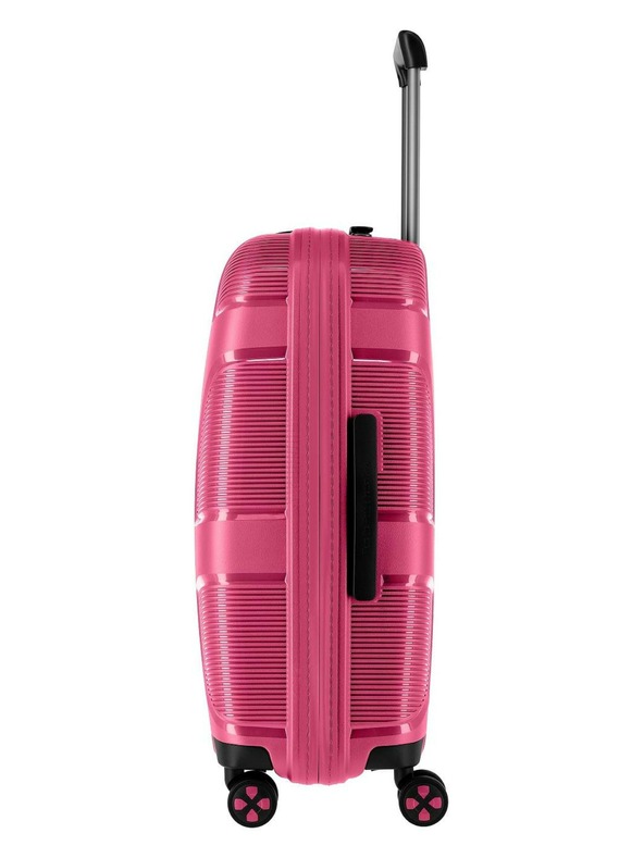 IMPACKT IMPACKT IP1 M utazóbőrönd Flóra rózsaszín