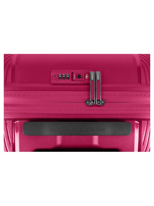 IMPACKT IMPACKT IP1 M utazóbőrönd Flóra rózsaszín