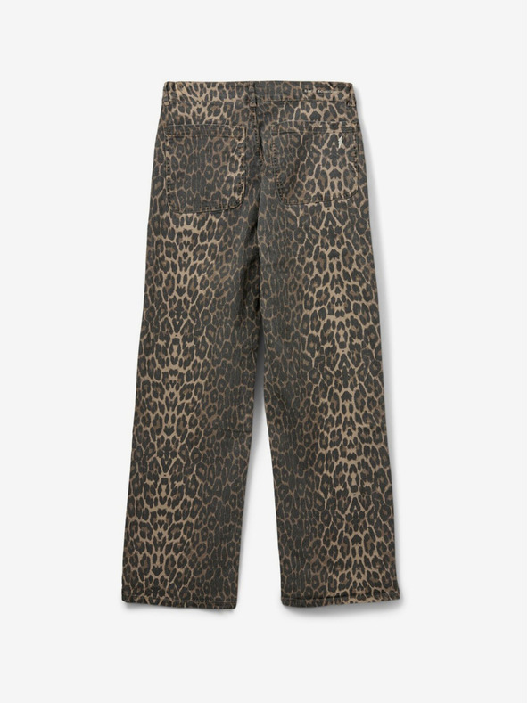 Sofie Schnoor Barna női mintás buggyos nadrág Sofie Schnoor