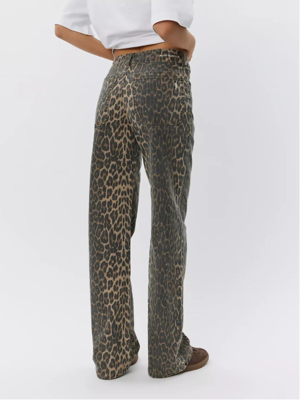 Sofie Schnoor Barna női mintás buggyos nadrág Sofie Schnoor