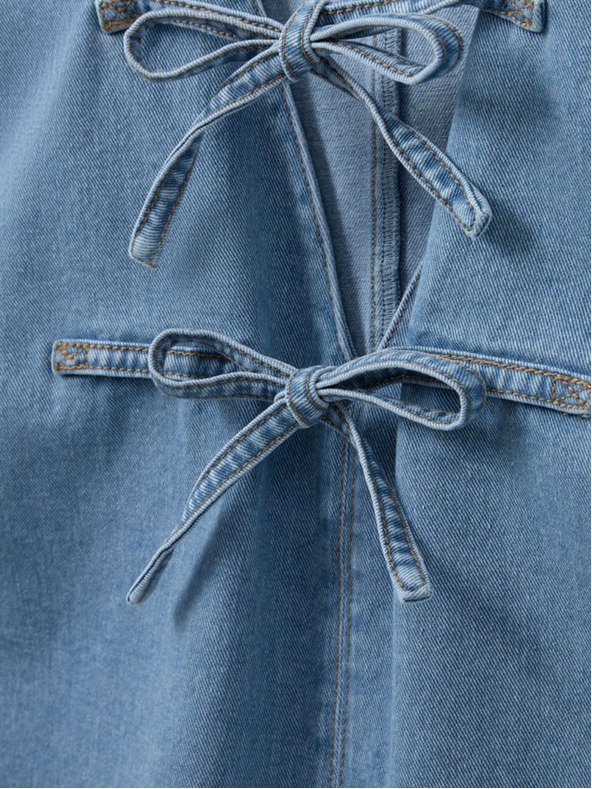 Sofie Schnoor Kék Női farmer top Sofie Schnoor