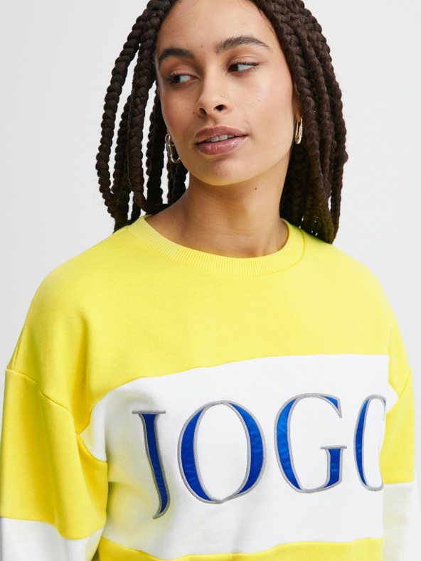 The Jogg Concept Sárga női pulóver The Jogg Concept