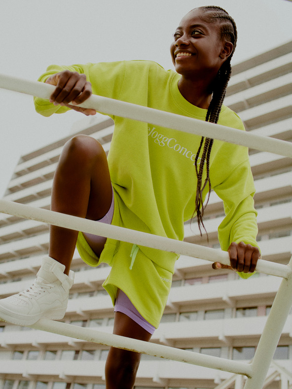 The Jogg Concept Világoszöld női melegítő The Jogg Concept