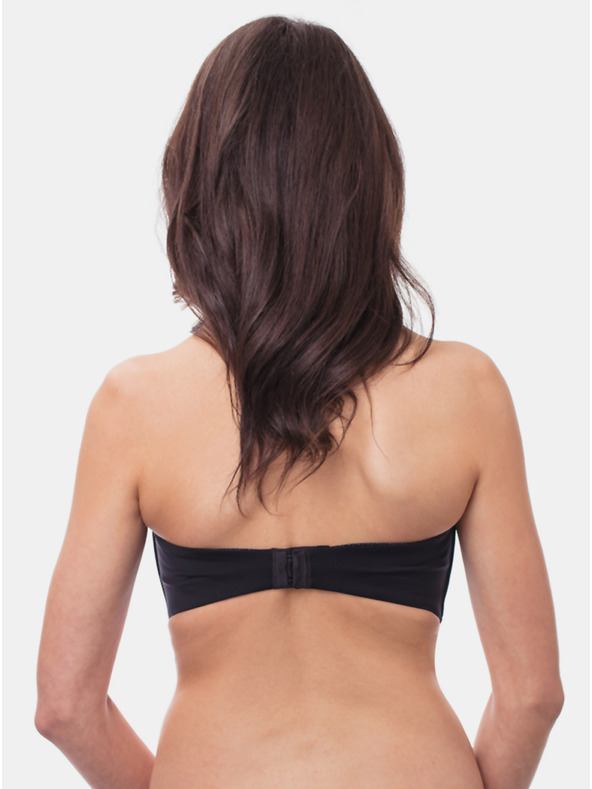 Wonderbra Wonderbra ULTIMATE STRAPLESS BRA - Fekete pánt nélküli melltartó - női