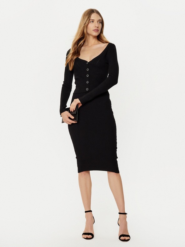 Guess Jeans Guess jeans fekete szoknya - női