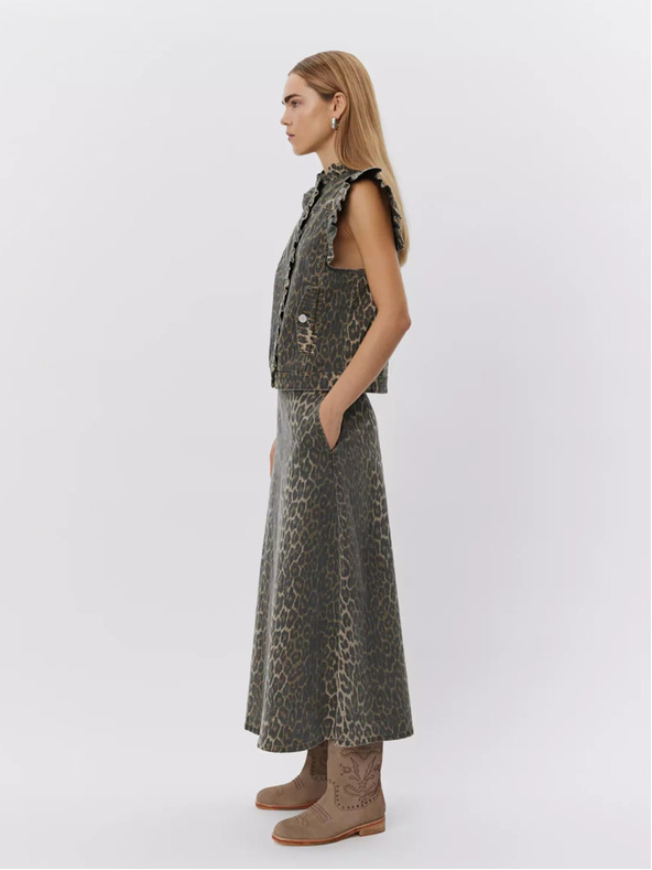 Sofie Schnoor Barna női mintás szoknya Sofie Schnoor