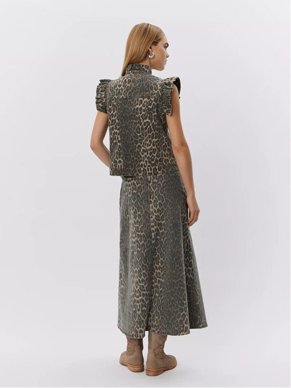 Sofie Schnoor Barna női mintás szoknya Sofie Schnoor